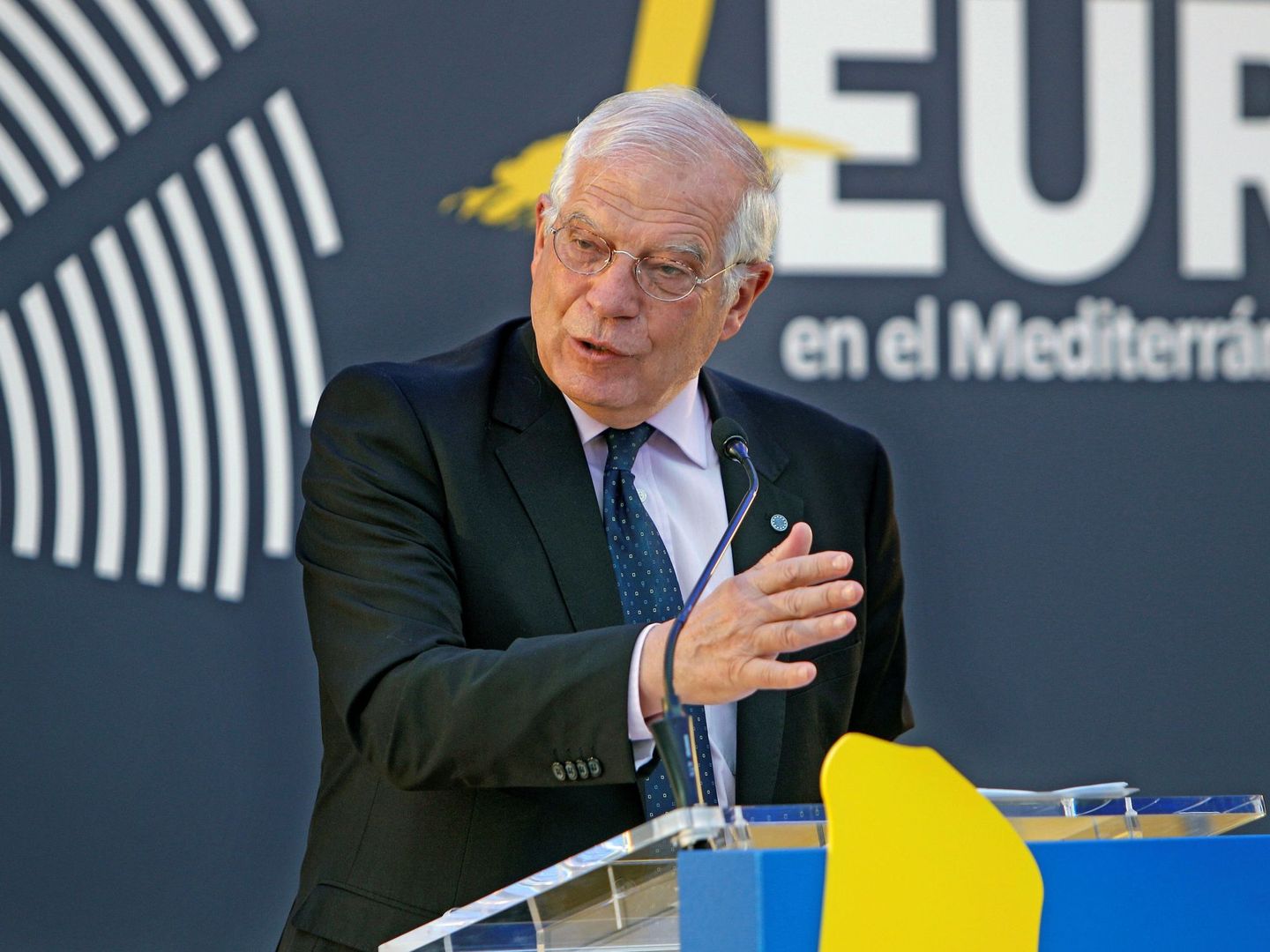 Borrell, en el Ciclo de Conferencias sobre Europa en la Casa del Mediterráneo de Alicante. (EFE)