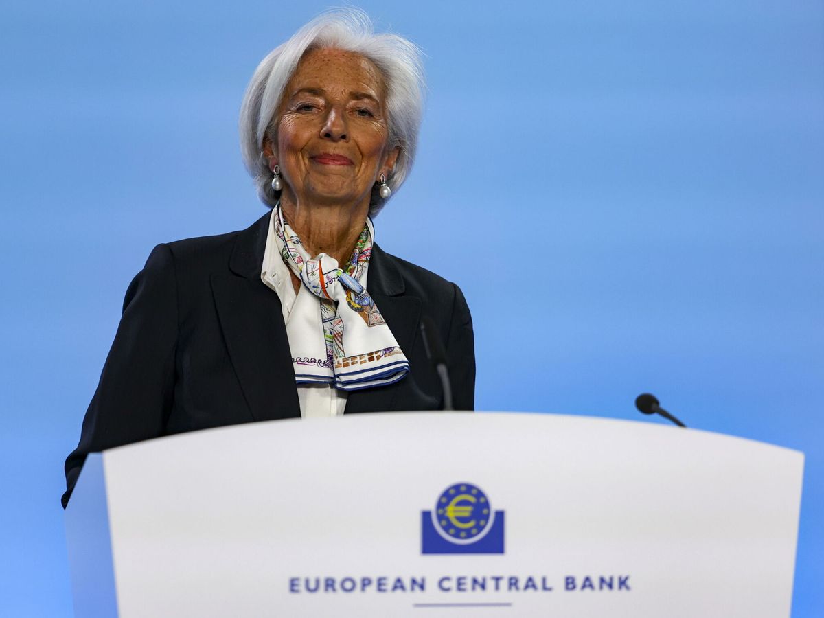 Foto: Christine Lagarde, presidenta del BCE. (EFE/Christopher Neundorf)