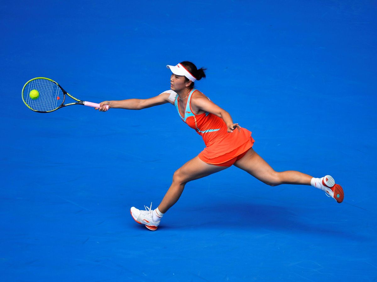 Foto: La tenista Shuai Peng. (Reuters/Toby Melville)