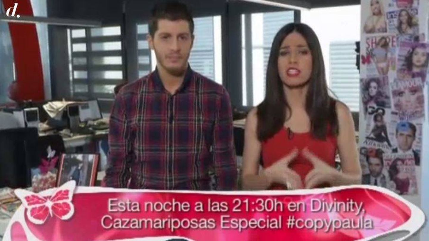 Nando Escribano y Nuria Marín en 'Cazamariposas'.