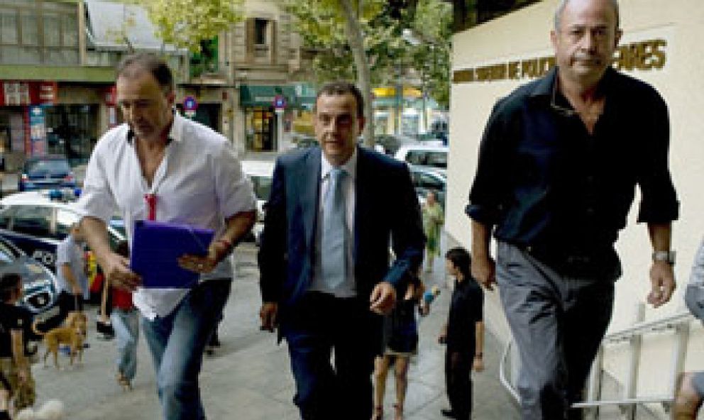 Foto: Llegan al juzgado cinco detenidos por el 'caso Palma Arena' para ser interrogados