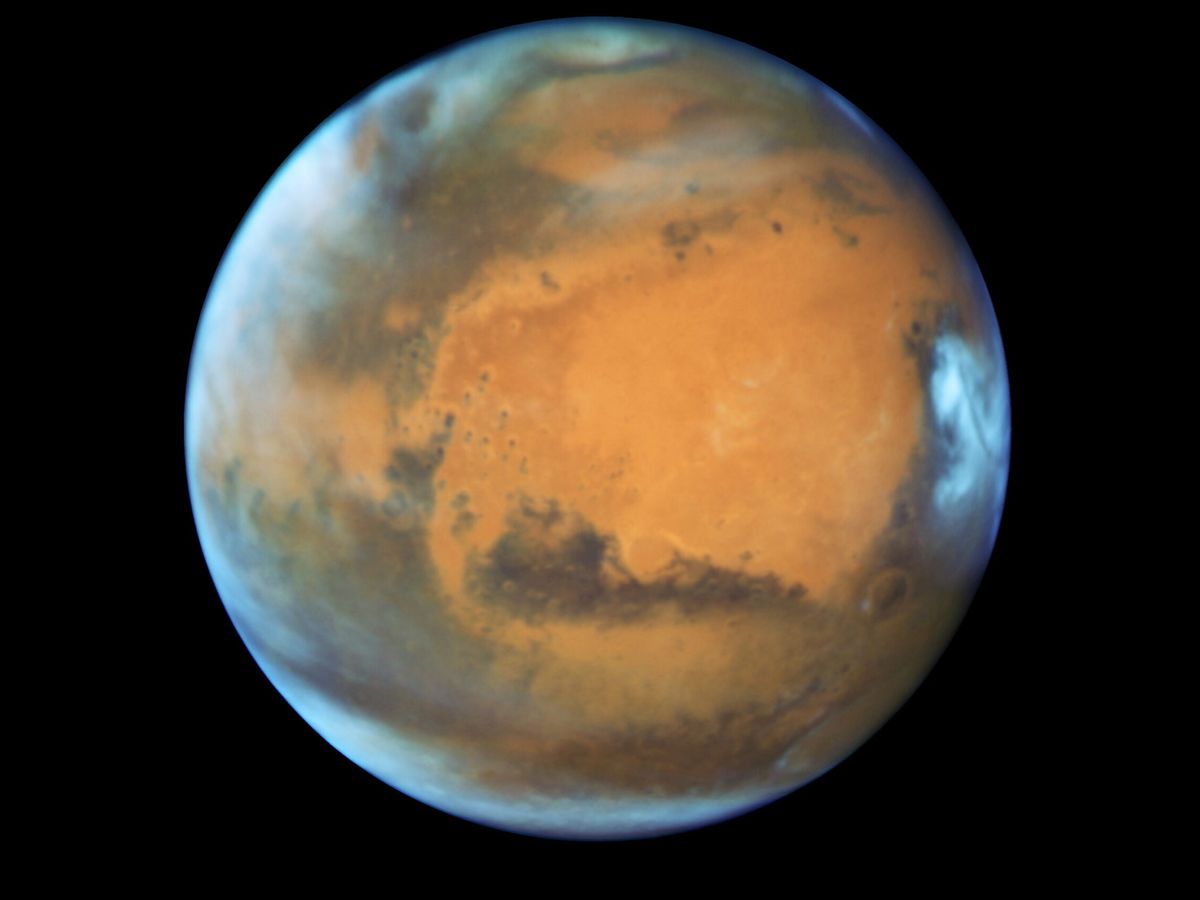 Foto: Fotografía de archivo del planeta Marte. (Reuters)