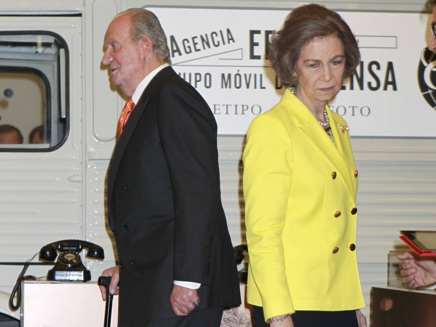 Don Juan Carlos y Doña Sofía, tan cerca, tan lejos. (Gtres)