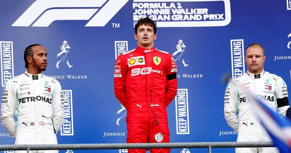 Foto: Leclerc sumó el primer triunfo de su carrera en Fórmula 1 (Reuters)