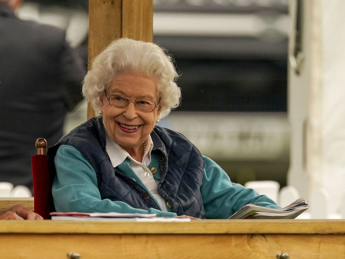 Foto: Isabel II, muy sonriente en el Royal Windsor Horse Show. (Gtres)
