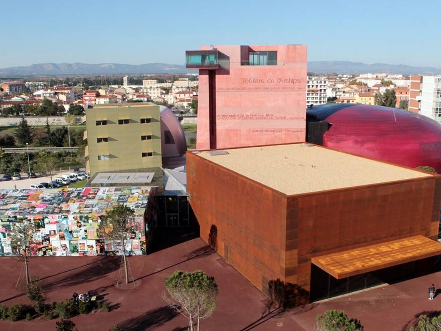 El teatro del Archipiélago, obra de Nouvel. (Foto: Turismo de Perpiñán)