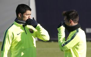 Luis Suárez se rebela ante Messi
