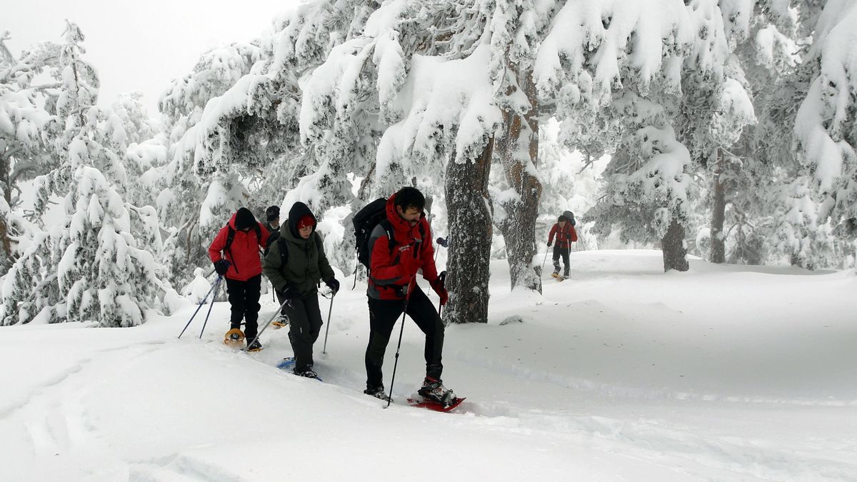 Atención, montañeros y esquiadores: peligro de aludes en la Sierra de Guadarrama