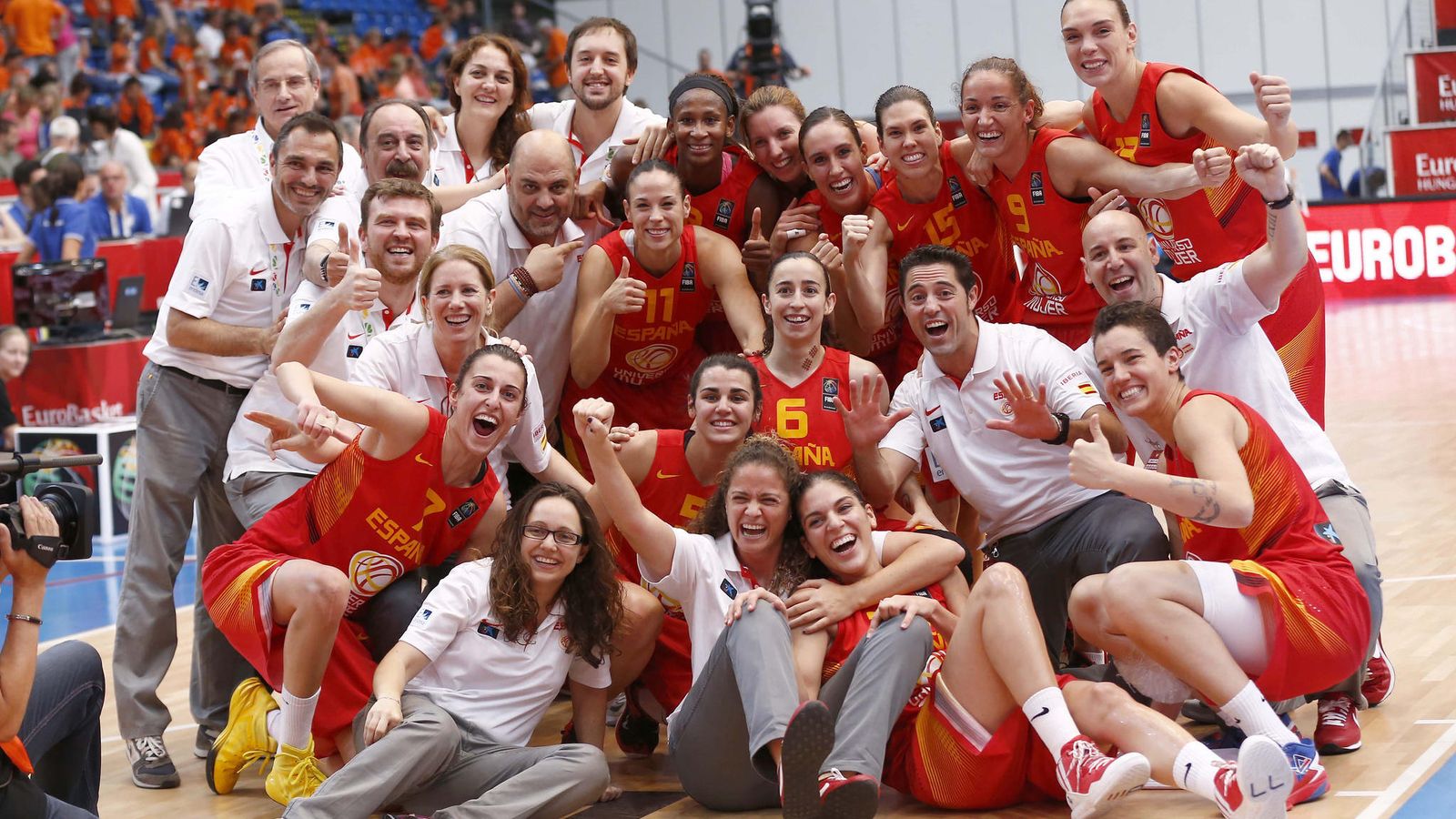 Foto: España sumó la octava medalla europea de su historia (Foto: FEB)