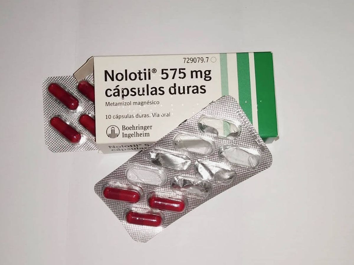 Foto: El Nolotil es un medicamento muy habitual en los hogares españoles que sirve para tratar el dolor y la fiebre. (Nolotil)