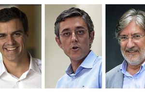 Los candidatos a liderar el PSOE celebrarán un debate el lunes