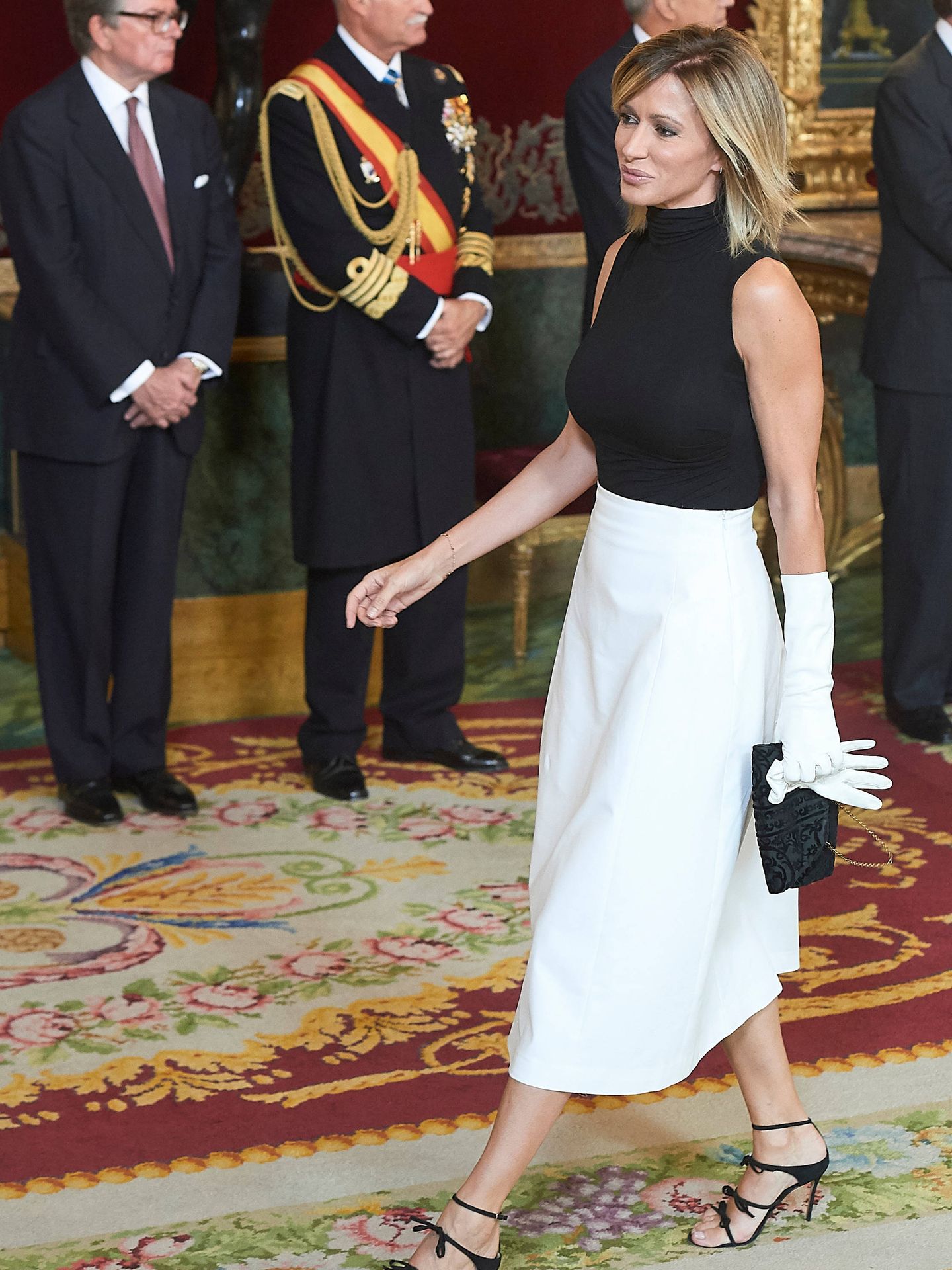 Susanna Griso en el Palacio Real. (Limited Pictures)