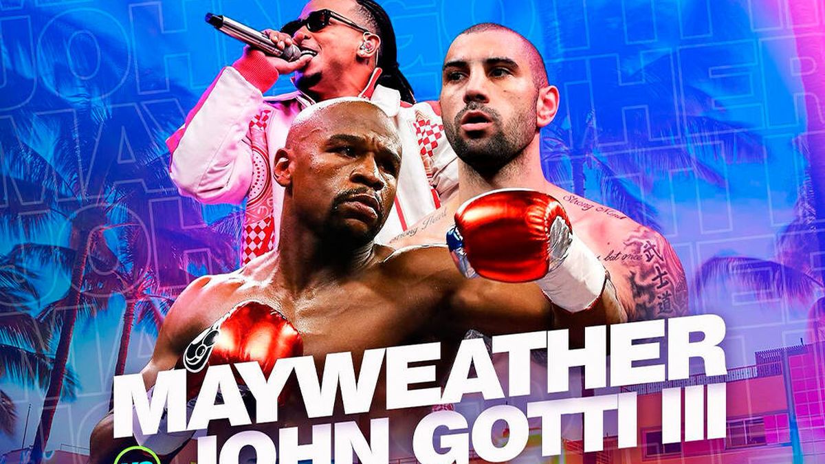 Mayweather - Gotti III: horario y dónde ver el combate de boxeo en TV y 'online' desde España