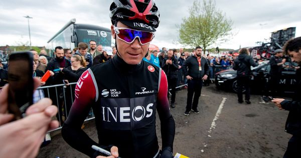 Foto: Chris Froome con el maillot del Team Ineos, antiguo Sky. (EFE)