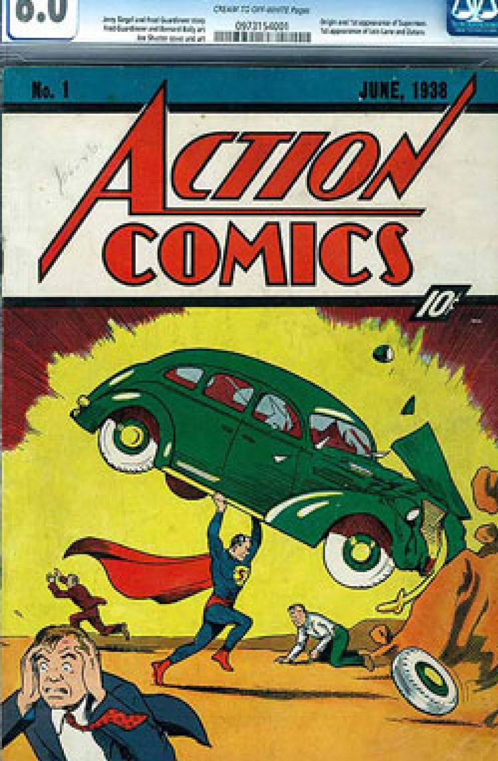 Foto: El primer Supermán se convierte en el cómic subastado más caro de la historia