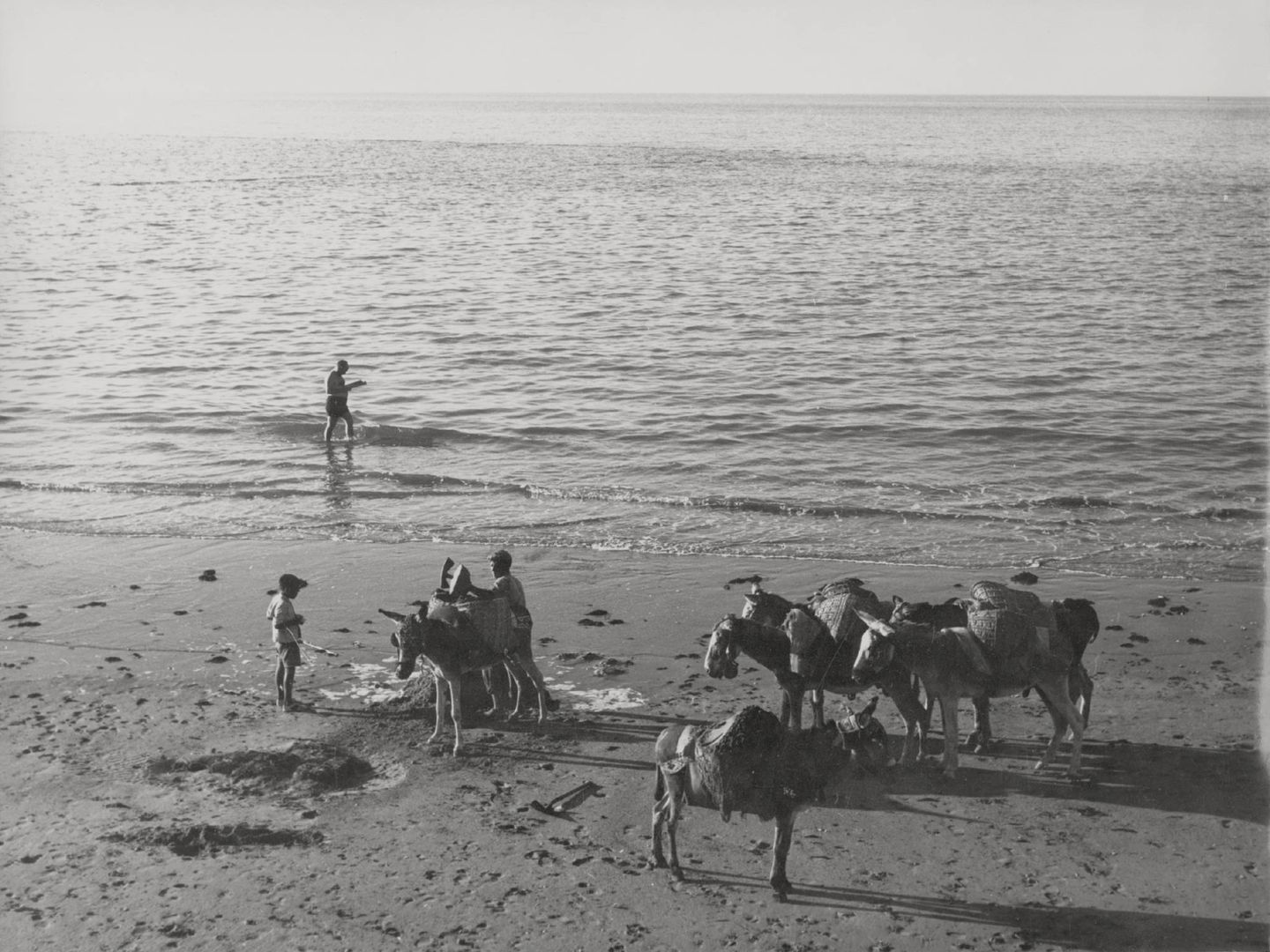 Las playas andaluzas en los 60