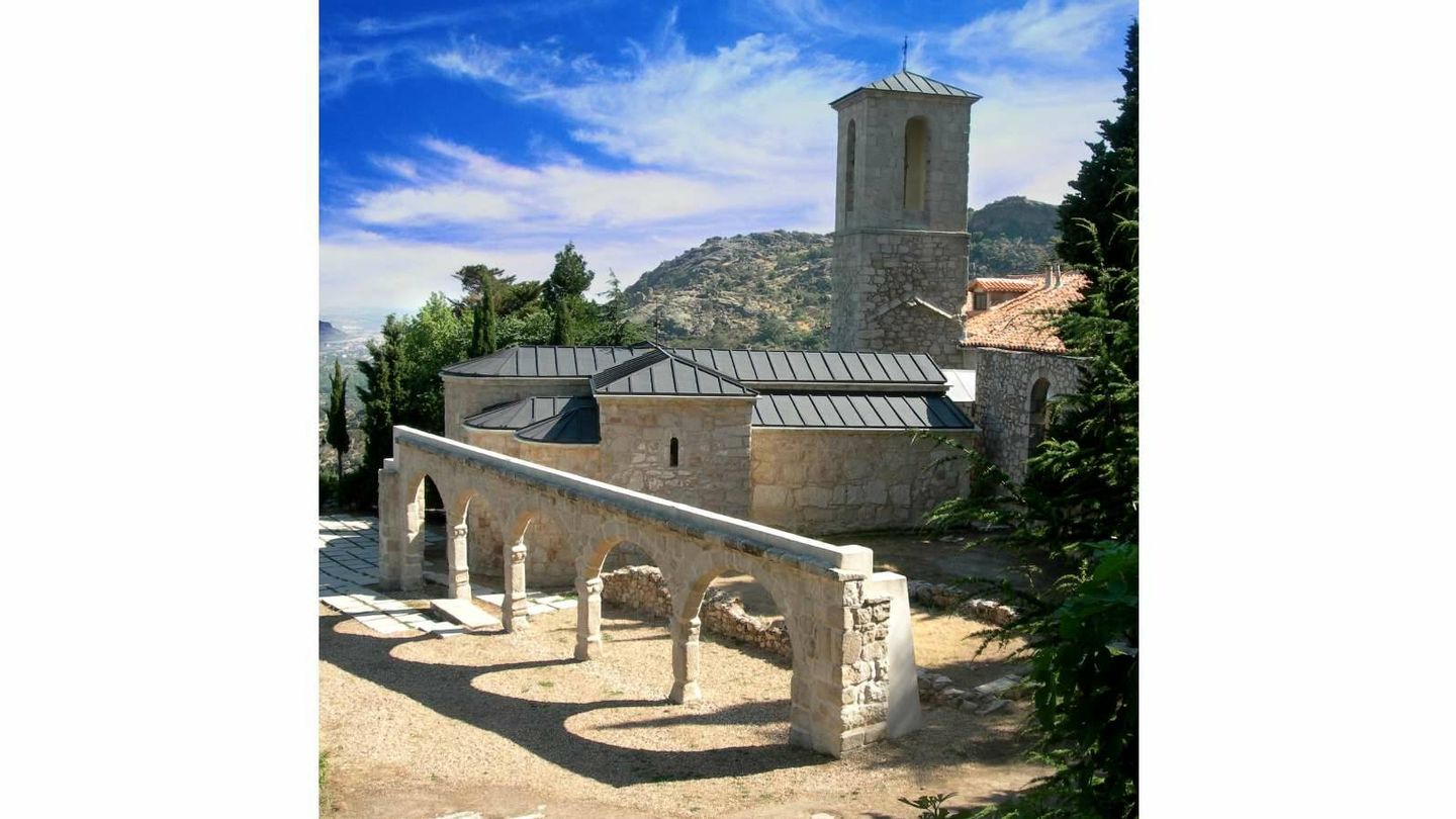 El convento de San Julián y San Antonio en La Cabrera. (Foto: cedida por la Comunidad de Madrid)