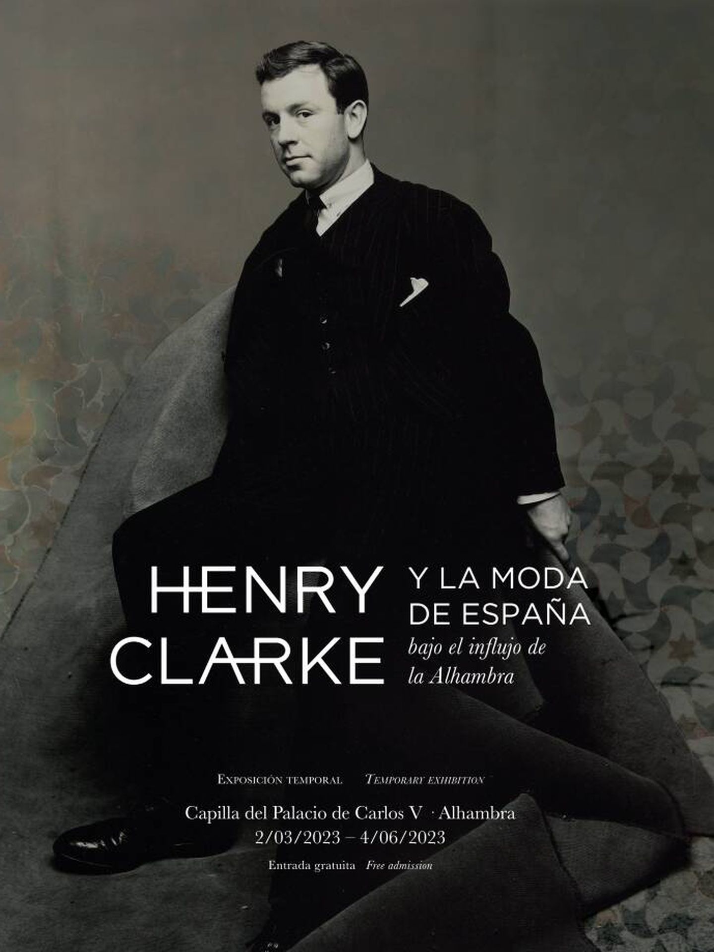 'Henry Clarke y la moda de España bajo el influjo de la Alhambra', hasta el 4 de junio en la Capilla del Palacio de Carlos V de la Alhambra. (Cortesía).