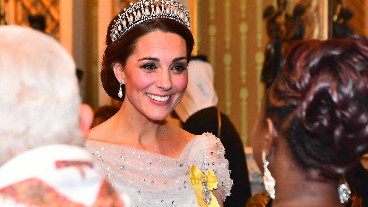 Kate Middleton debuta en su primera cena de Estado como princesa de Gales: sus tres tiaras favoritas