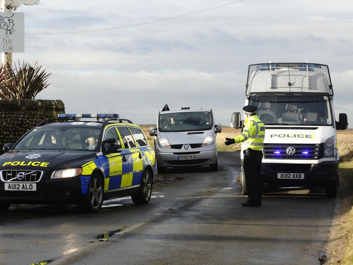 Foto: Policía en Norfolk en una fotografía de archivo. Reuters/Luke MacGregor. 