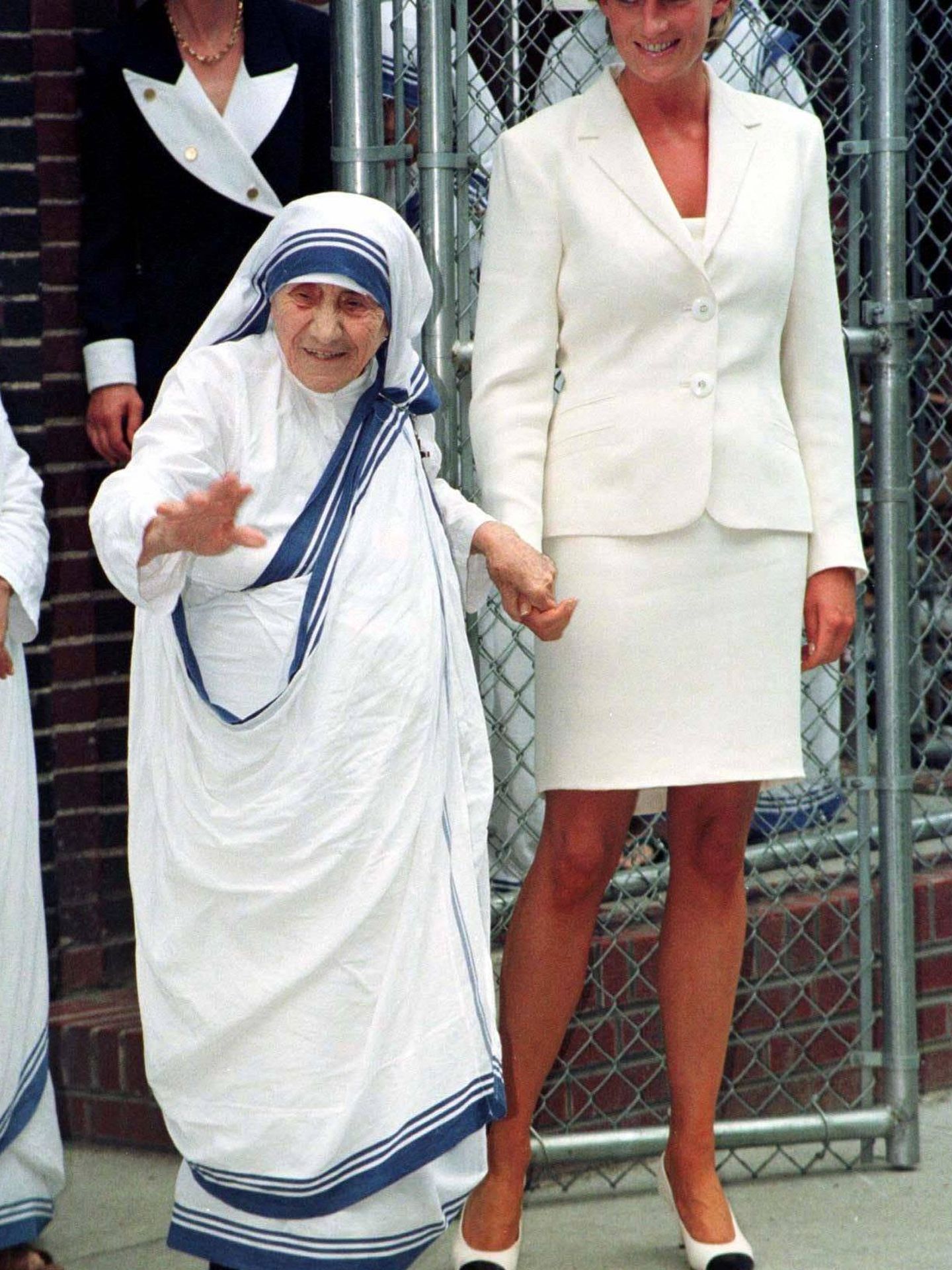 La madre Teresa y Lady Di, en NY. (Cordon Press)