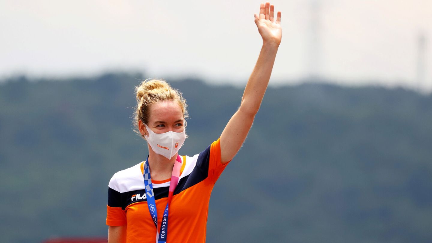Anna van der Breggen, en los Juegos Olímpicos. (Reuters/Tim de Waele)