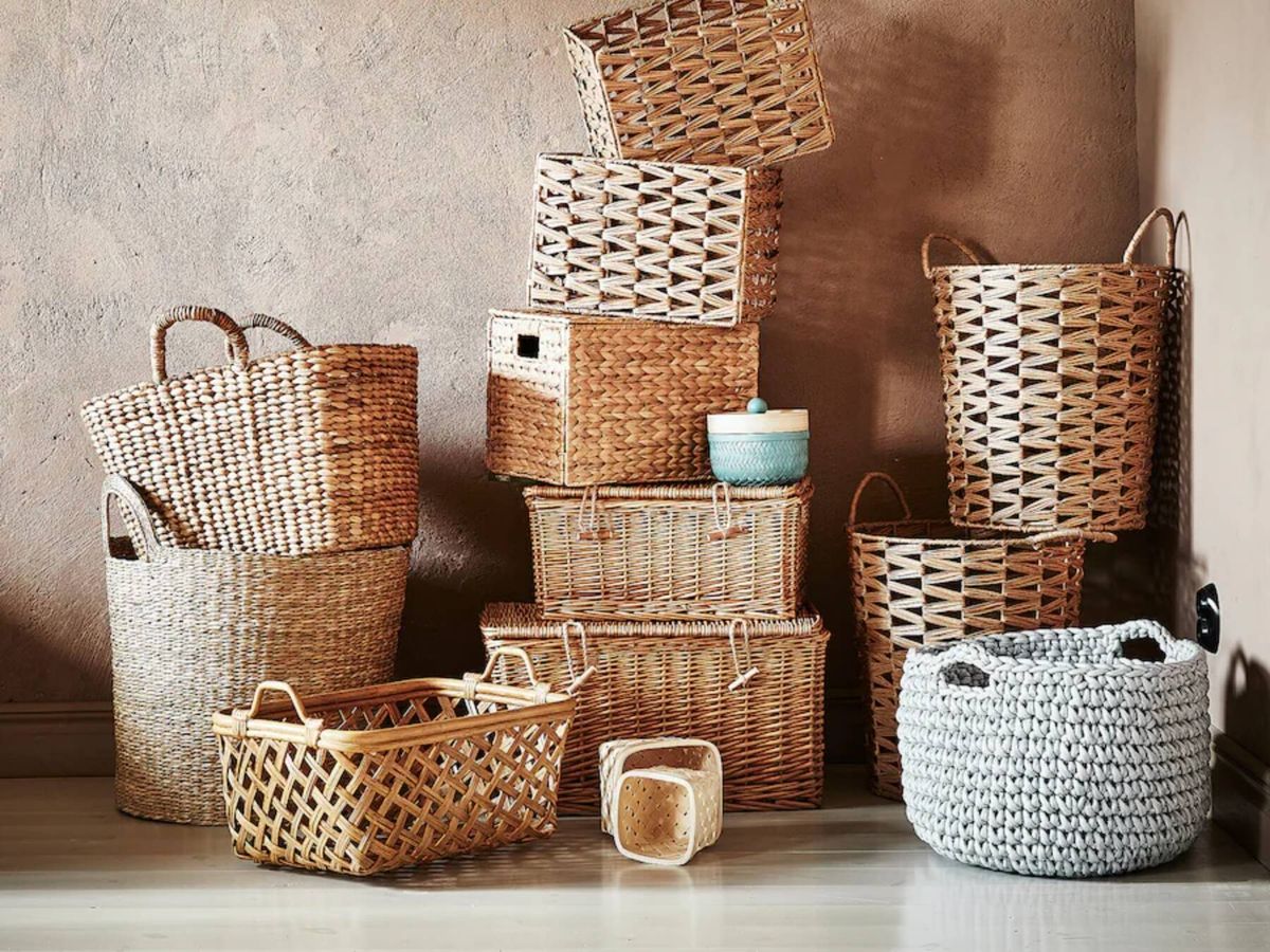 Las mejores cestas de almacenaje para tener nuestra ropa y objetos