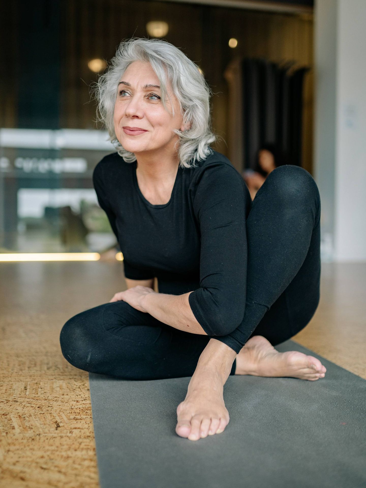 Beneficios del yoga en la menopausia. (Pexels/Yan Krukau)