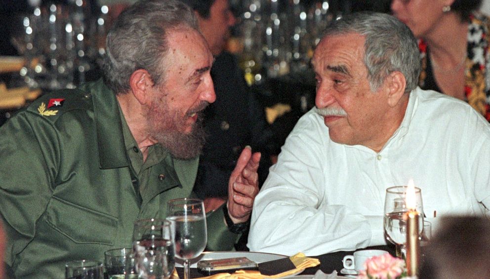 Fidel Castro y García Márquez. (Reuters)
