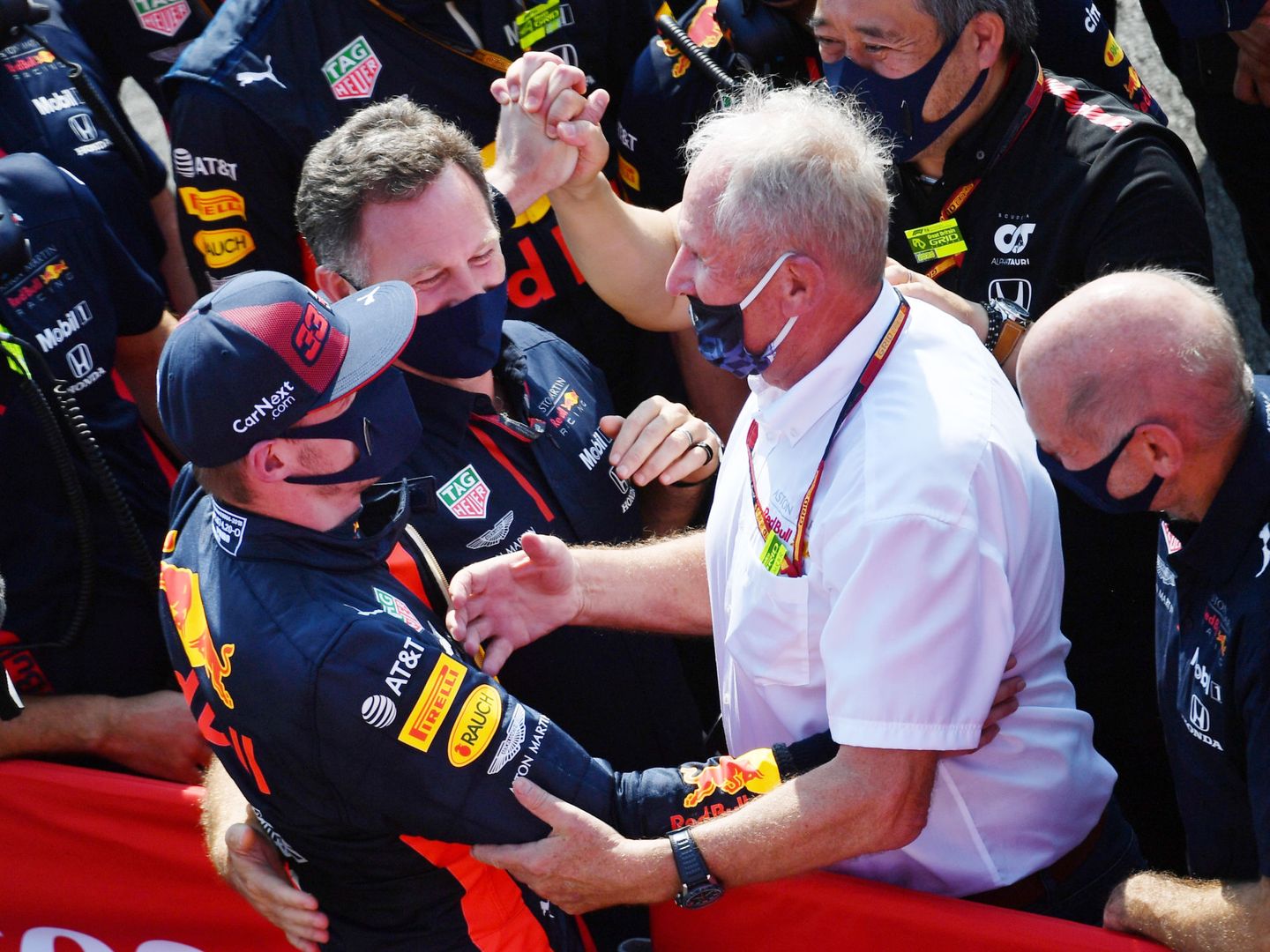 Hamilton señaló en Spa que Red Bull no cuenta con un plantel equilibrado de pilotos (EFE)