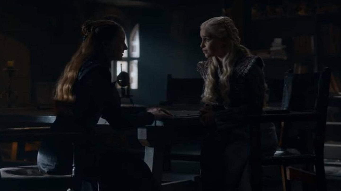 Sansa Stark y Daenerys Targaryen en 'Juego de Tronos'. (HBO)