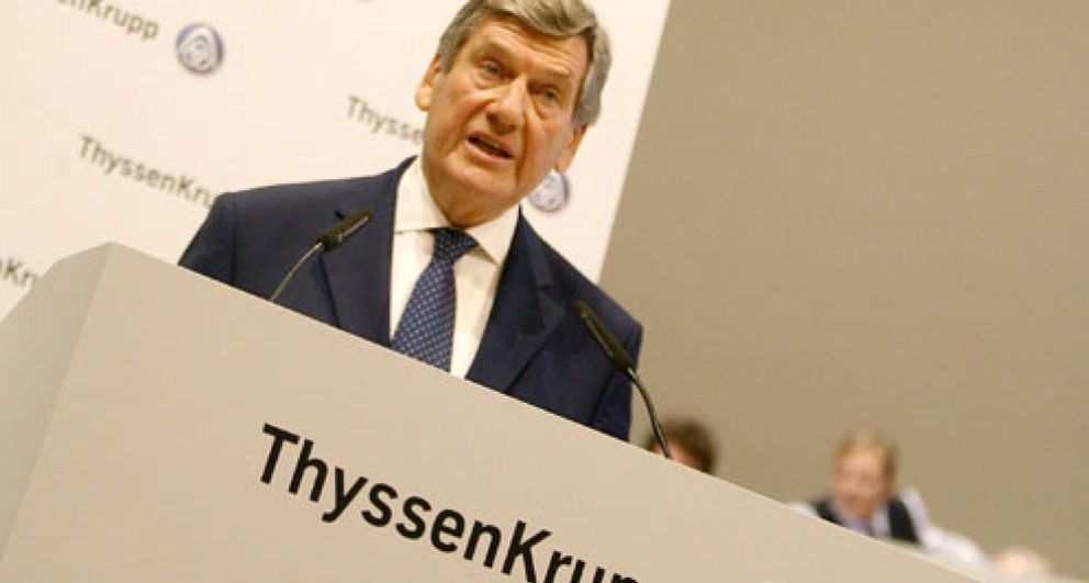 Foto: Thyssenkrupp elimina su consejo español tras la muerte de Álvarez Margaride
