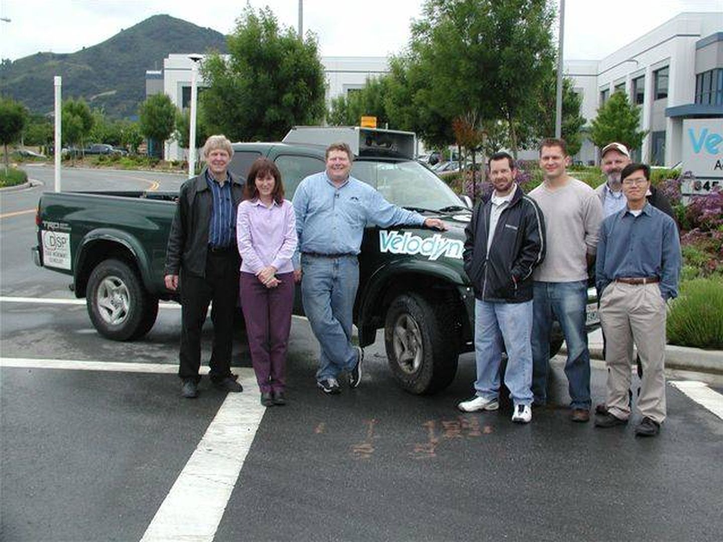 El equipo DAD en el DARPA Grand Challenge de 2004 (DARPA)