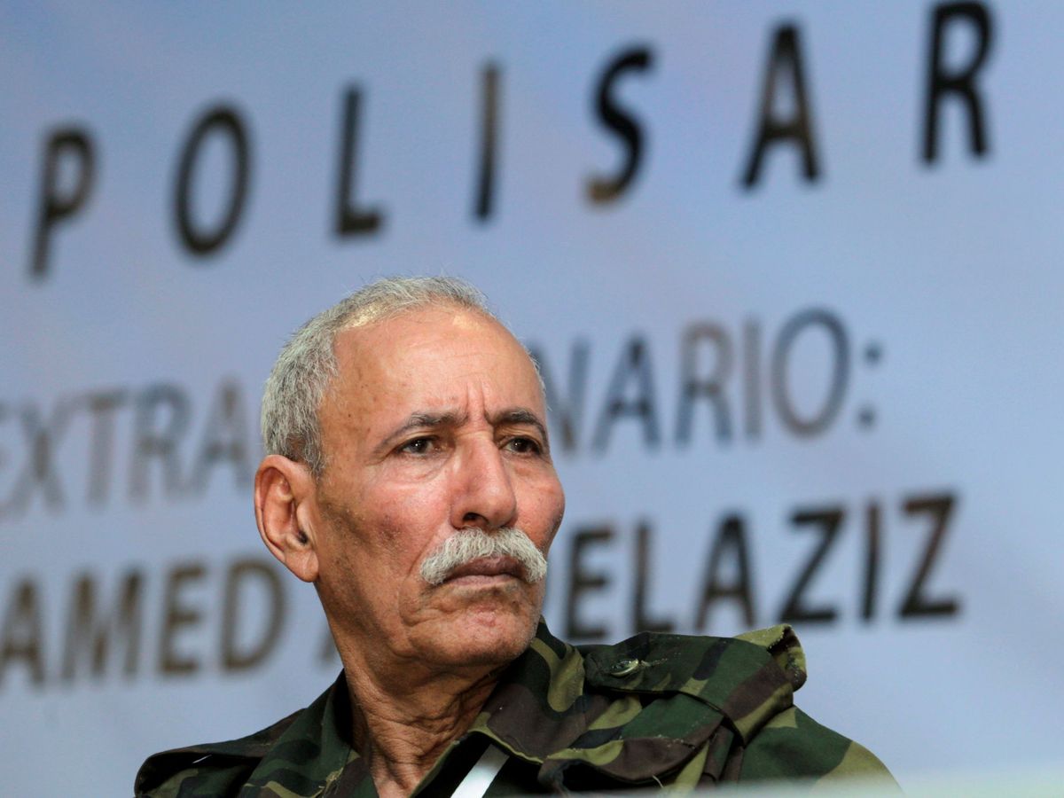 Foto: El líder del Frente Polisario, Brahim Ghali. (Reuters)