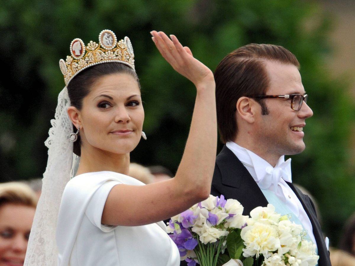 Foto: Victoria de Suecia, el día de su boda. (EFE)