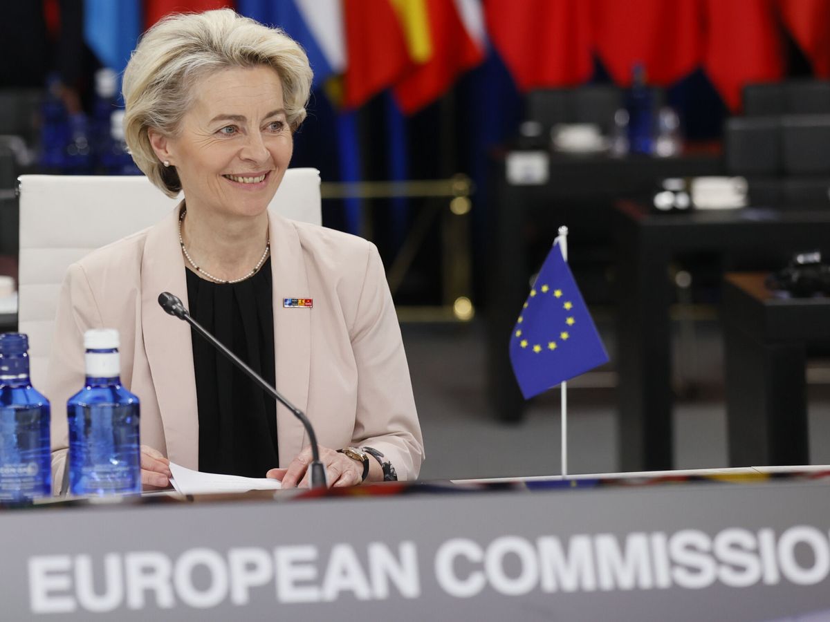 Foto: Ursula von der Leyen, presidenta de la Comisión Europea. (EFE/Lavandeira Jr)
