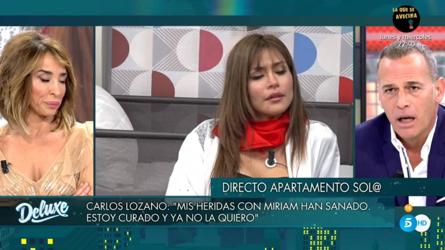 Patiño, Saavedra y Lozano. (Telecinco).