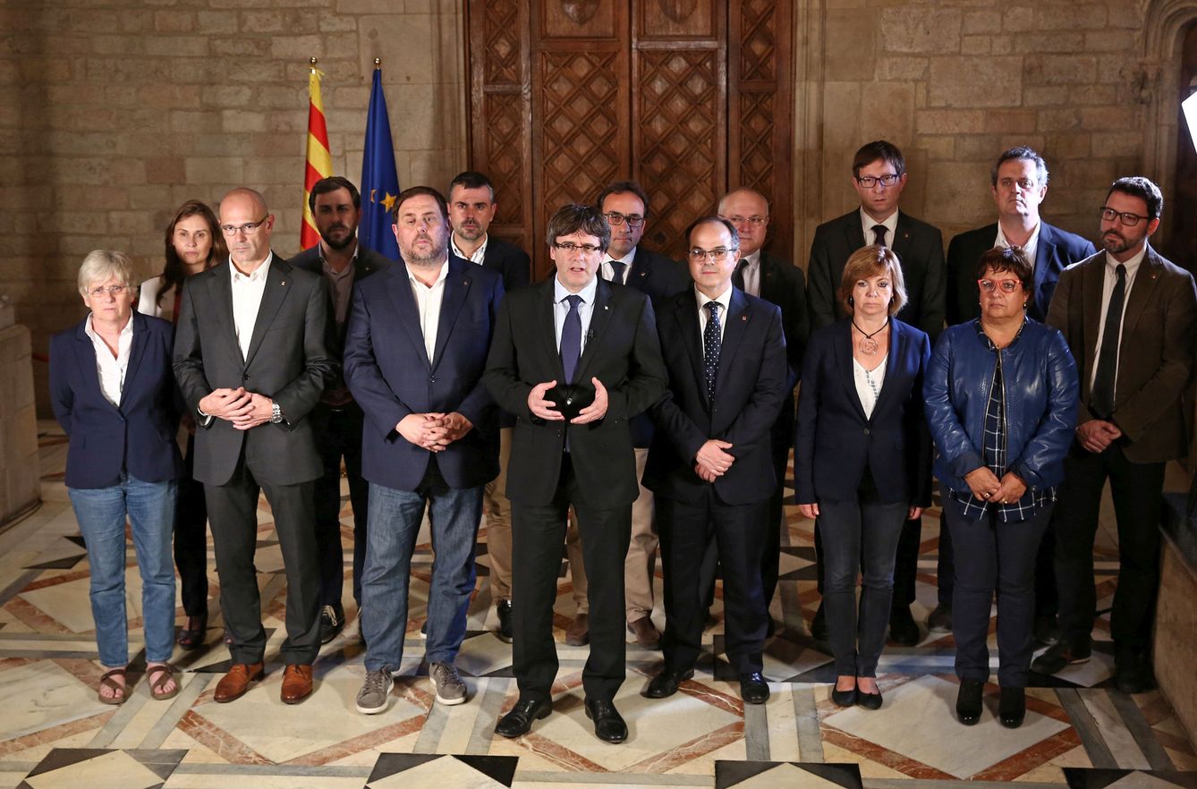Miembros del Govern de la Generalitat. (Reuters)