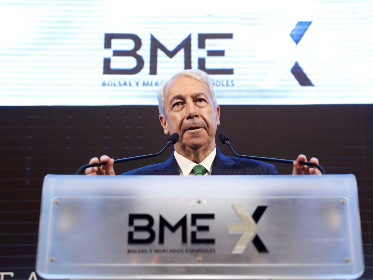 Foto: El presidente de Bolsas y Mercados Españoles (BME), Antonio Zoido, (EFE)