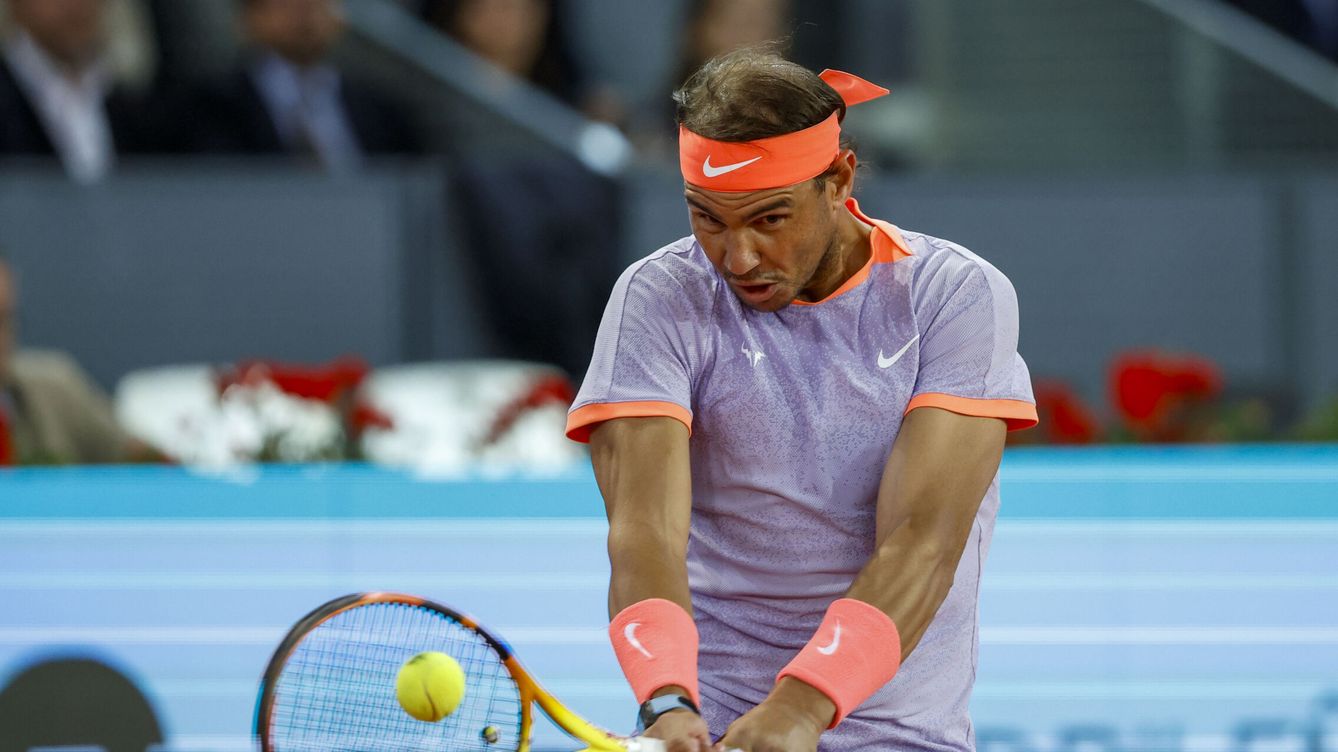 Foto: Nadal - Lehecka, en directo: partido de tenis del Mutua Madrid Open hoy, en vivo y online  EFE   Chema Moya. 