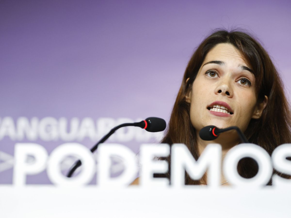 Foto: La portavoz de Podemos, Isa Serra. (EFE/Mariscal)