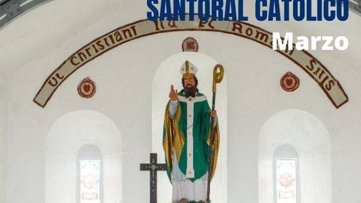 Santoral católico de marzo: todos los santos del mes de San Patricio y el Día del Padre