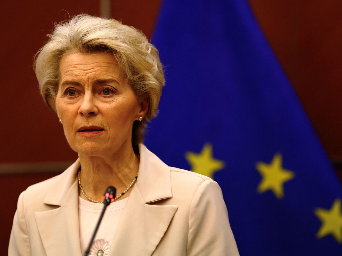 Foto: La presidenta de la Comisión Europea, Ursula von der Leyen. (Reuters/T. Wang)