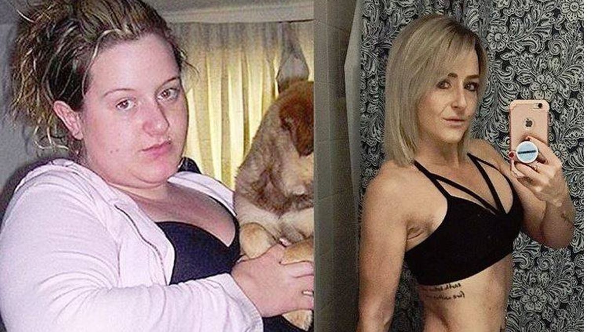 Esta mujer adelgazó 65 kilos gracias a que tenía una idea muy clara