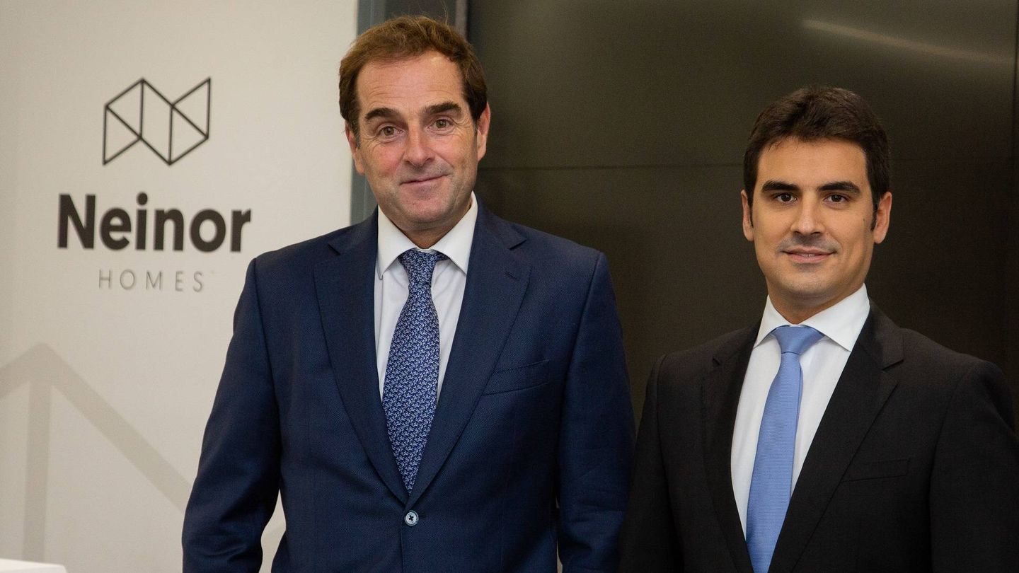 Borja García-Egotxeaga, nuevo CEO de Neinor Homes, y Jordi Argemí, consejero delegado adjunto.