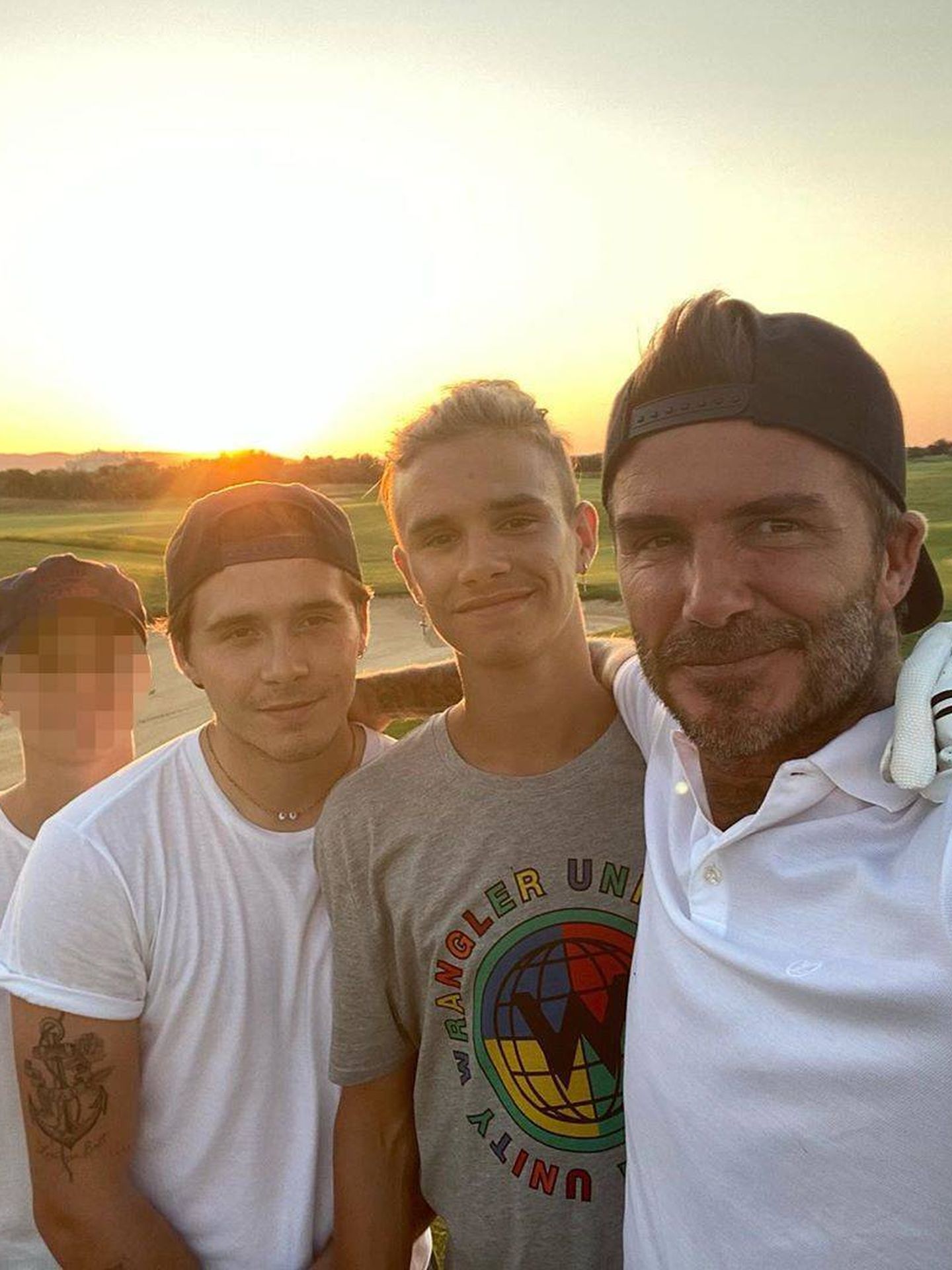 Los Beckham están de celebración. (Instagram @davidbeckham)
