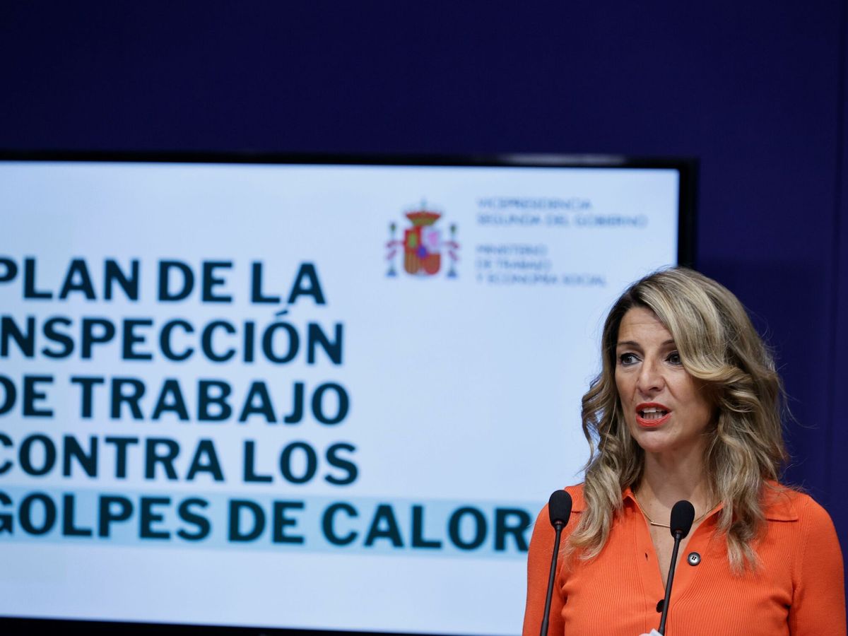 Foto: La ministra de Trabajo Yolanda Díaz. (EFE)