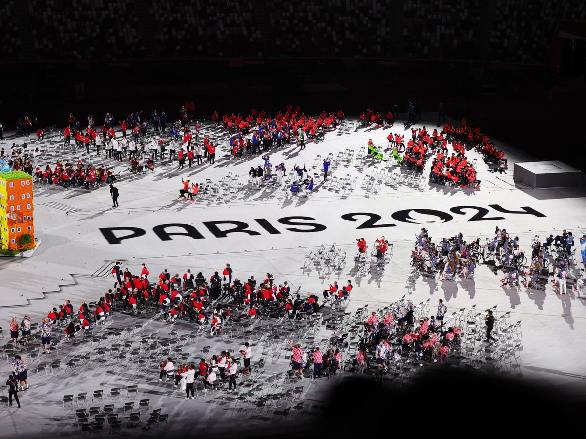 Foto: Cercemonia de clausura de los Juegos de Tokio. (Reuters/Kim Kyung-Hoon)
