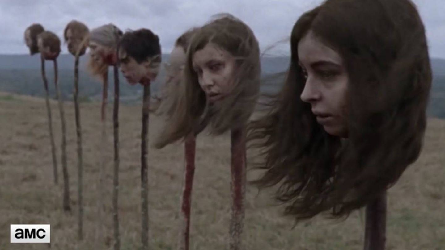 Las víctimas de la novena temporada de 'The walking dead'. (AMC)