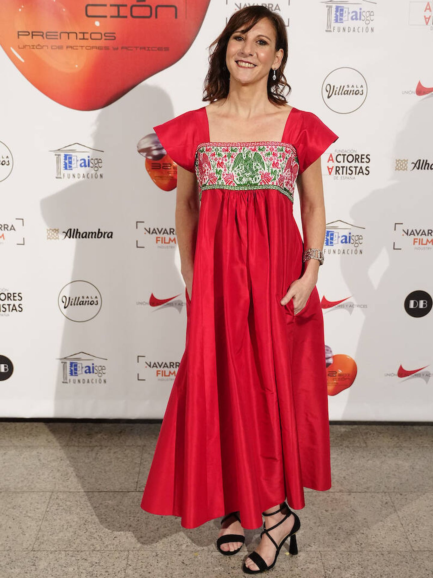 Malena Alterio, en la 32ª edición de los Premios de la Unión de Actores y Actrices. (LP)